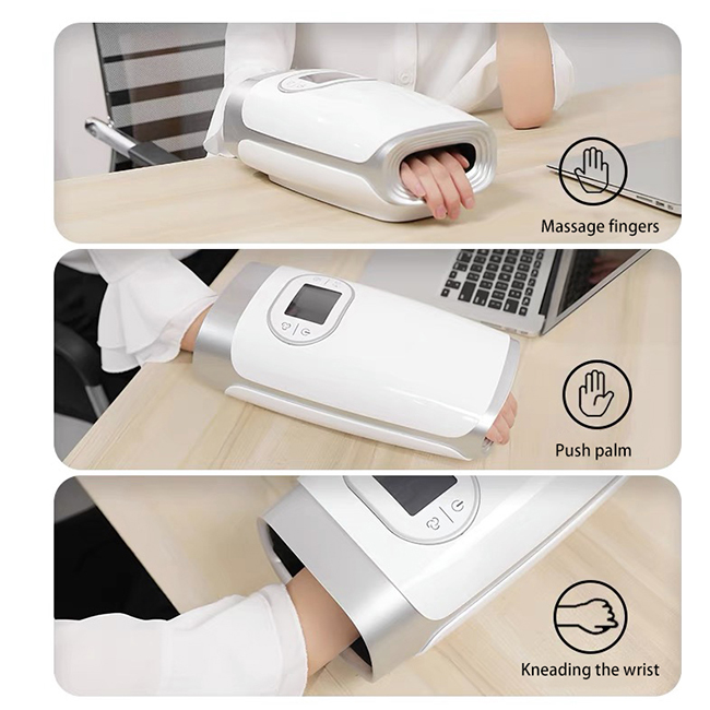 ABS cordless hand massager for carpal tunnel