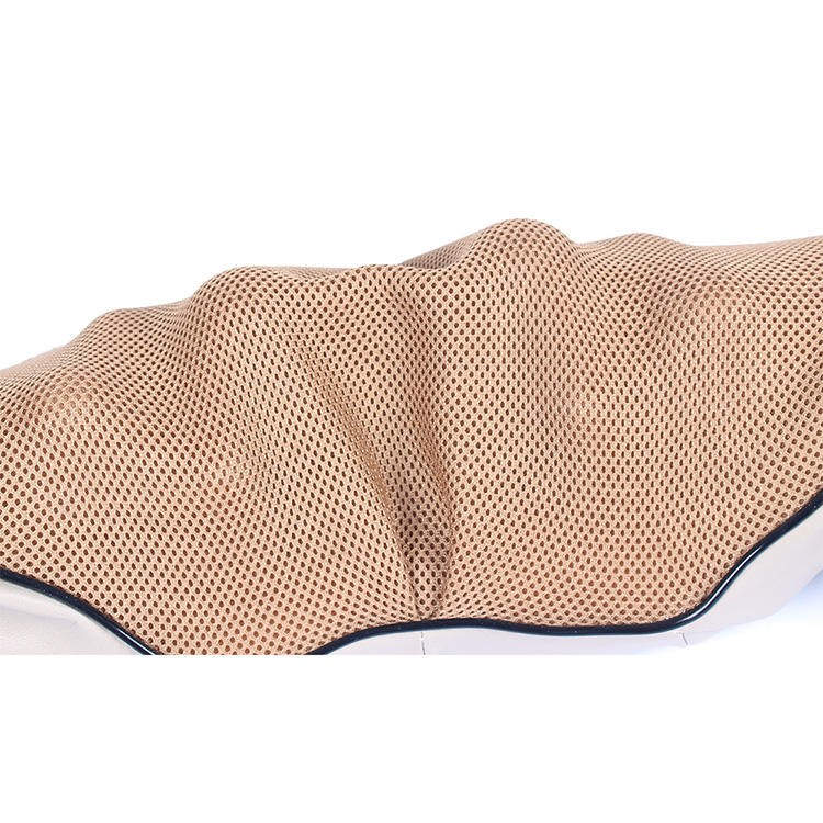 Premium PU leather and soft mesh shiatsu massage shawl