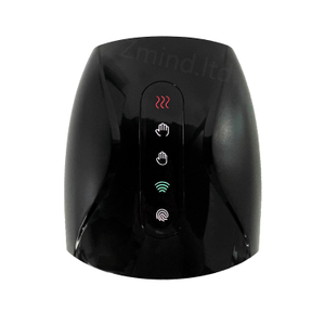 Two-stage heating ABS material hand air massager