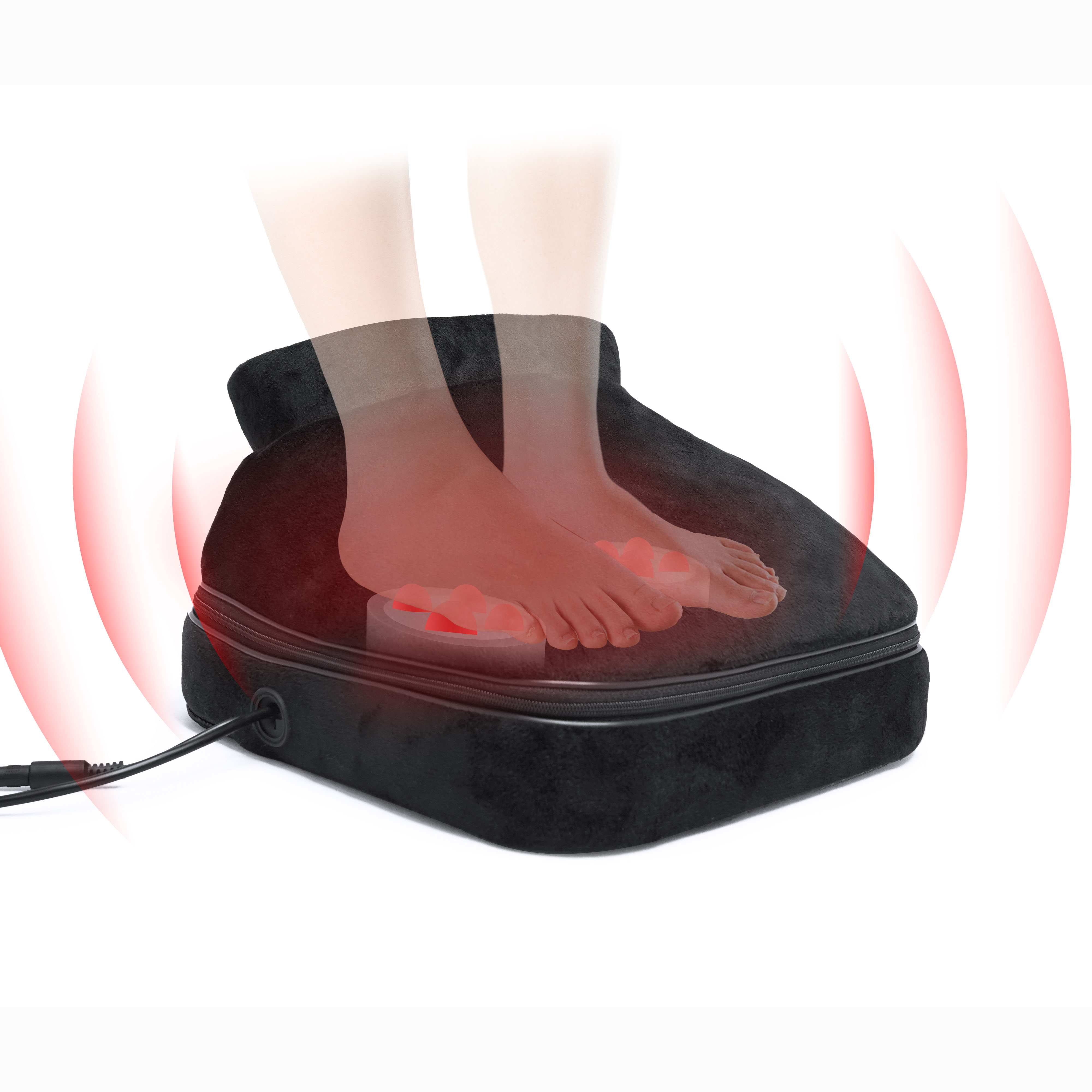 Zmind F010B kneading shiatsu electric vibrator foot massage machine
